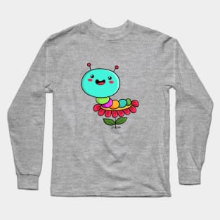 Cute worm Long Sleeve T-Shirt